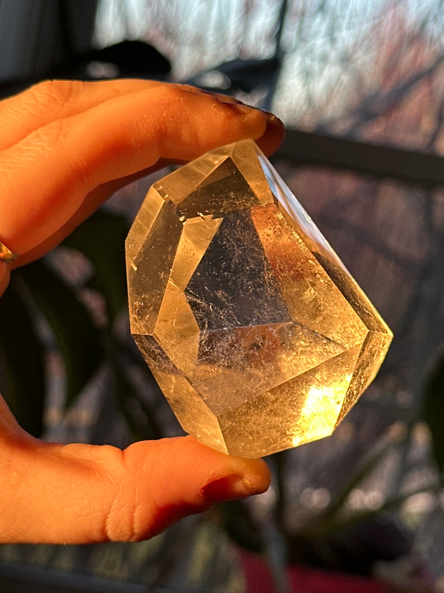 Clear Quartz Freeform Carving 3