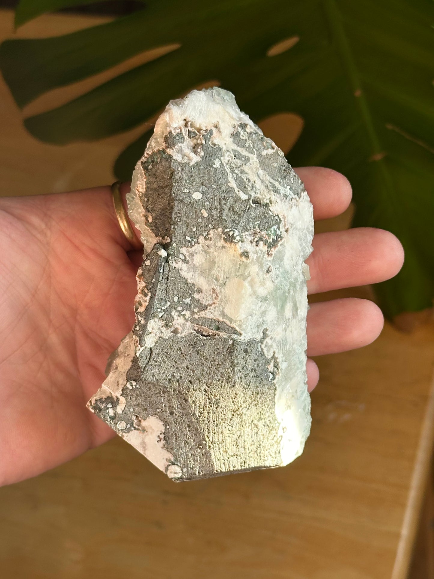 229.4g Green Apophyllite Statement Display Piece