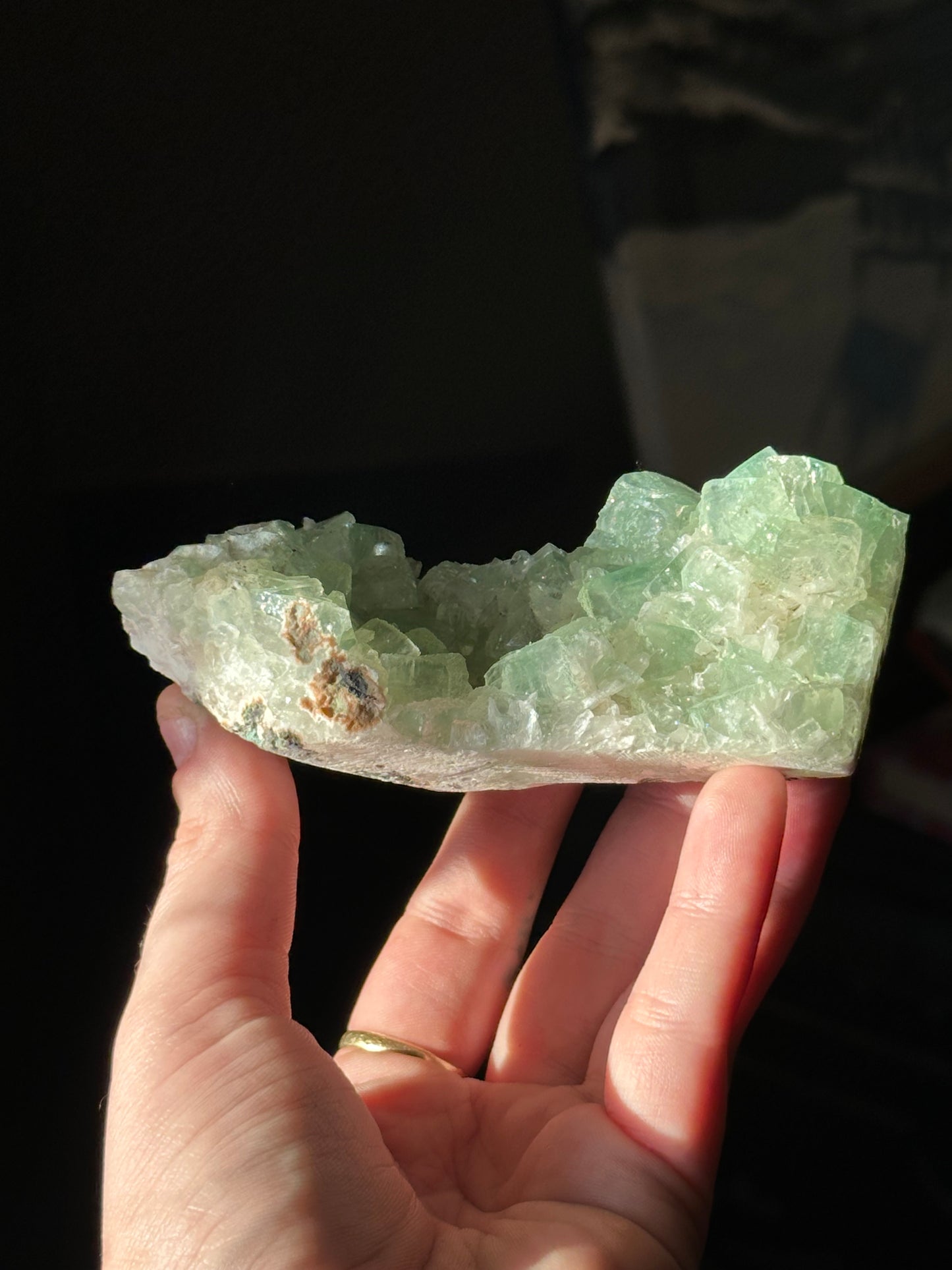 229.4g Green Apophyllite Statement Display Piece