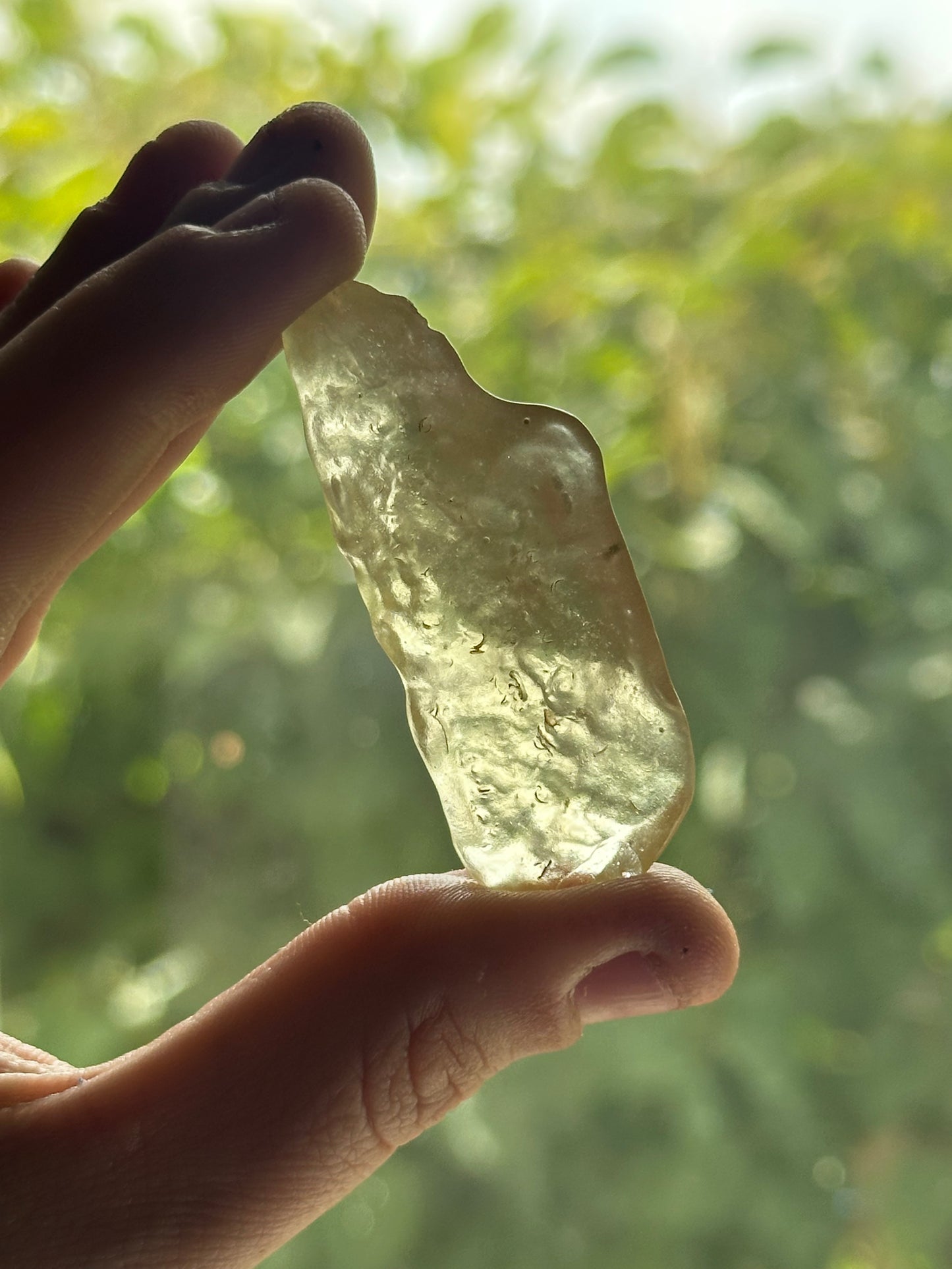 19.32g Raw Natural Libyan Desert Glass