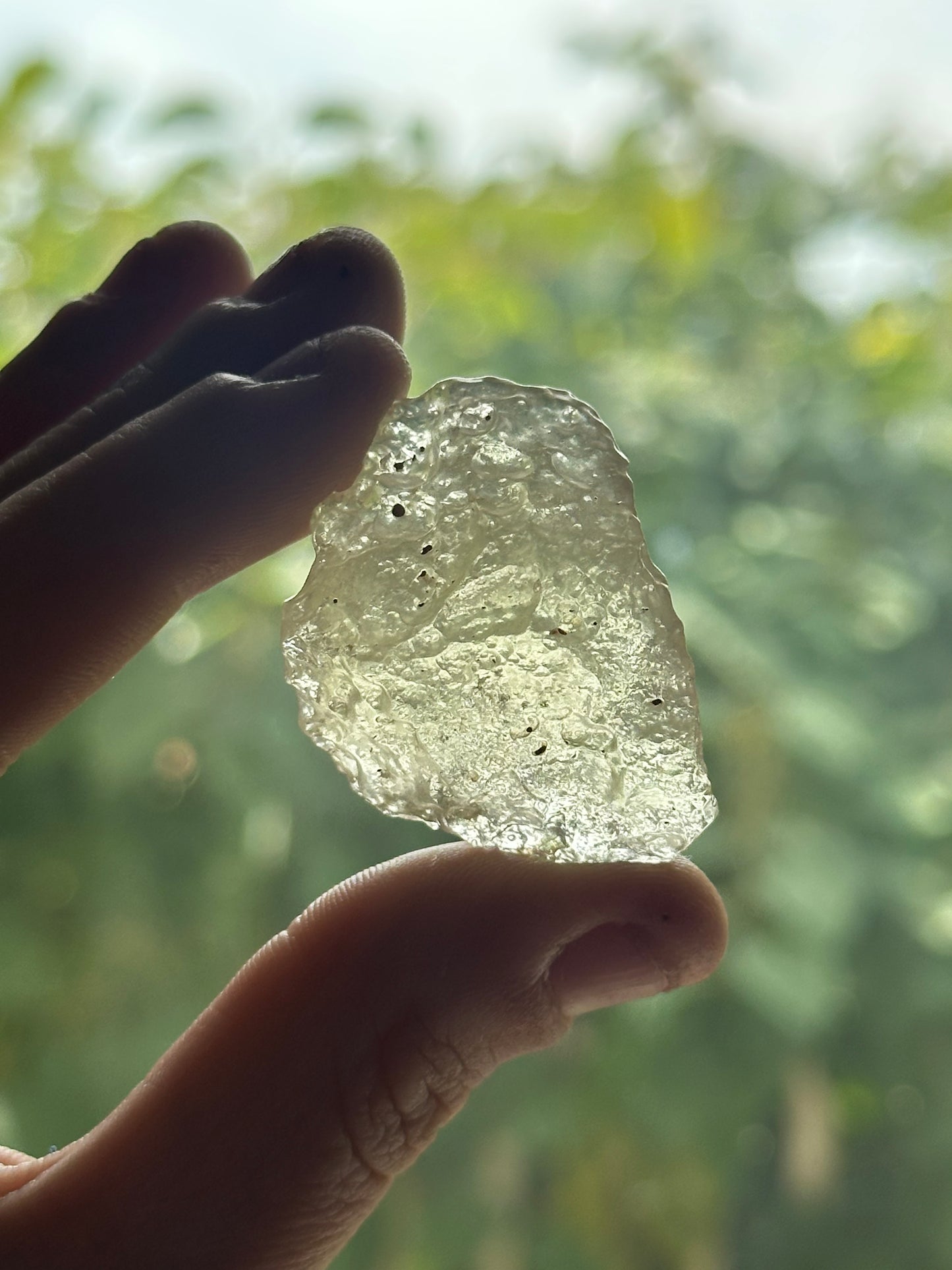 19.17g Raw Natural Libyan Desert Glass
