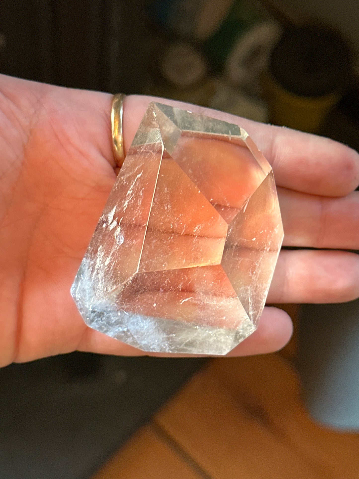 Clear Quartz Freeform Carving 3