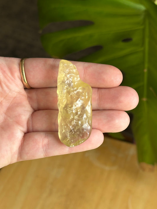 19.32g Raw Natural Libyan Desert Glass