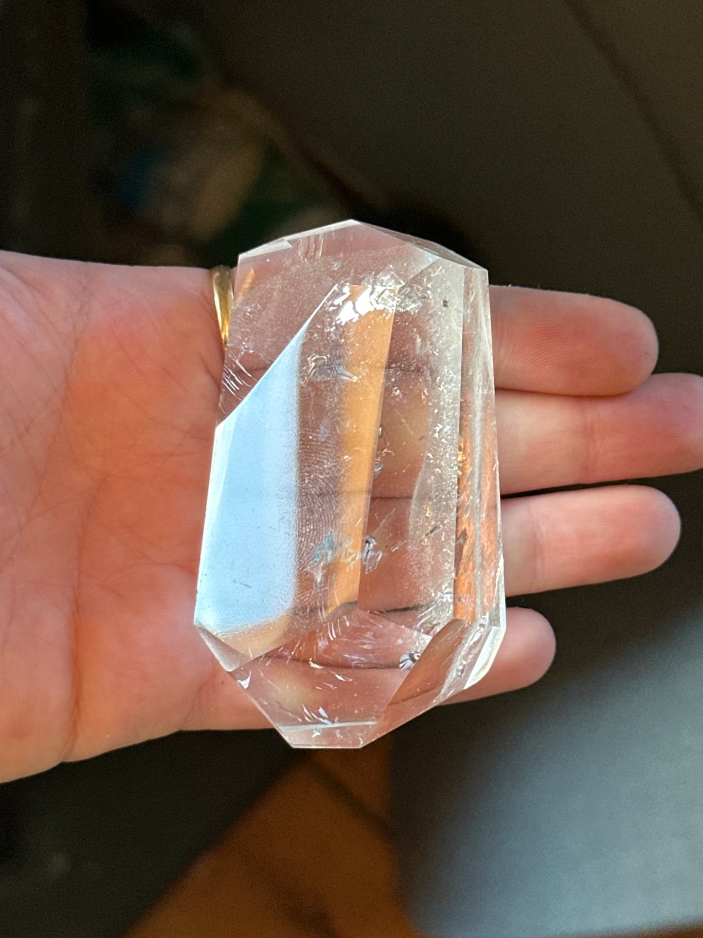Clear Quartz Freeform Carving 2