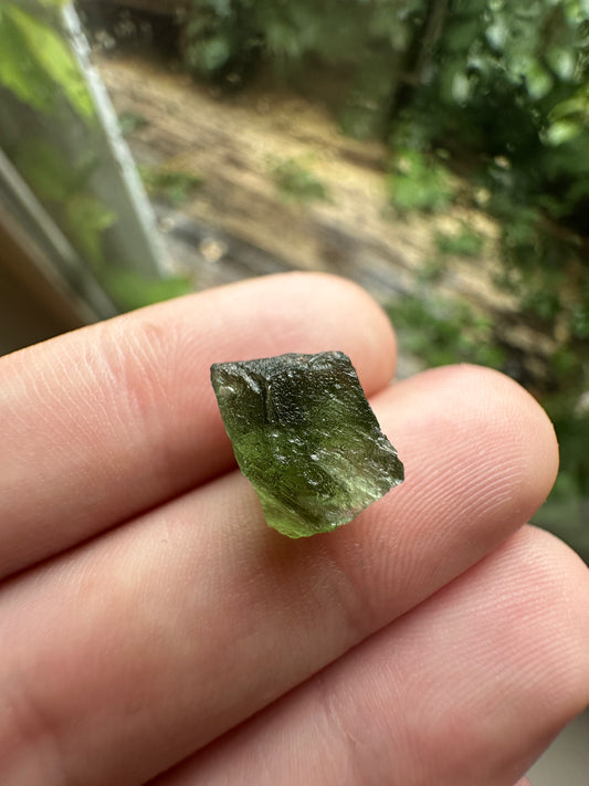 0.91g Raw Natural Moldavite