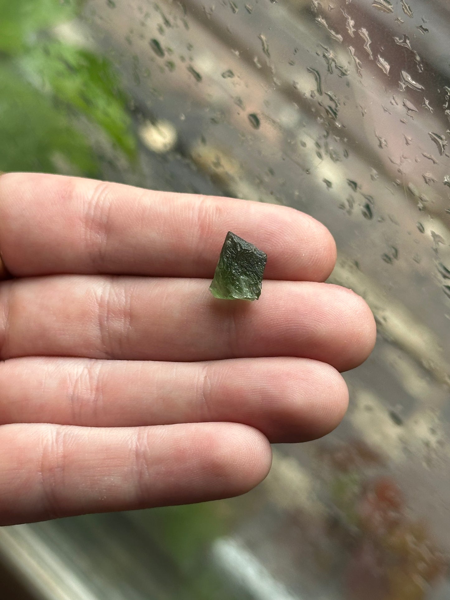 0.91g Raw Natural Moldavite