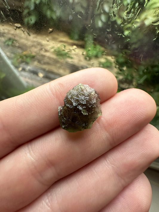 0.87g Raw Natural Moldavite
