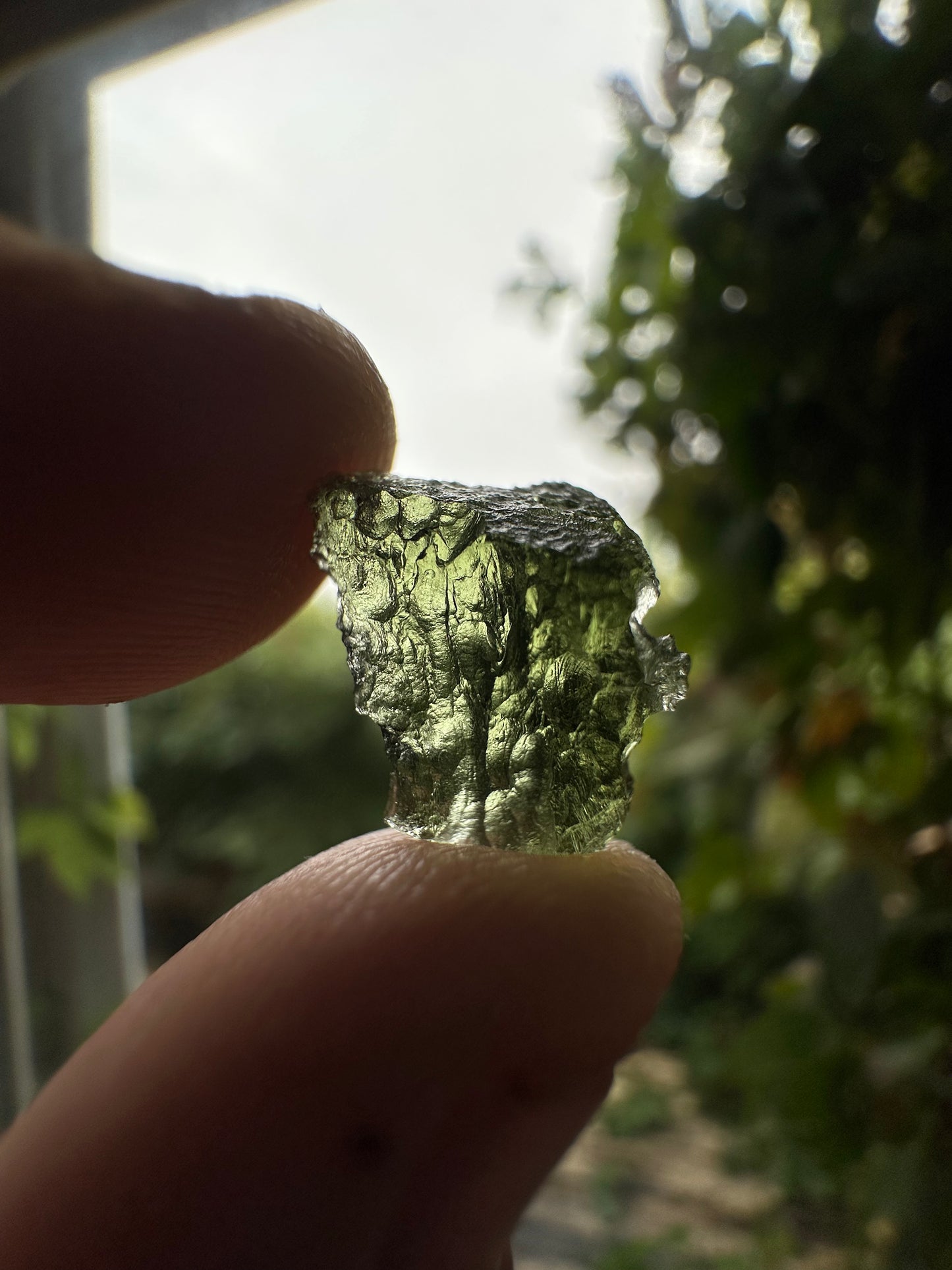 0.86g Raw Natural Moldavite