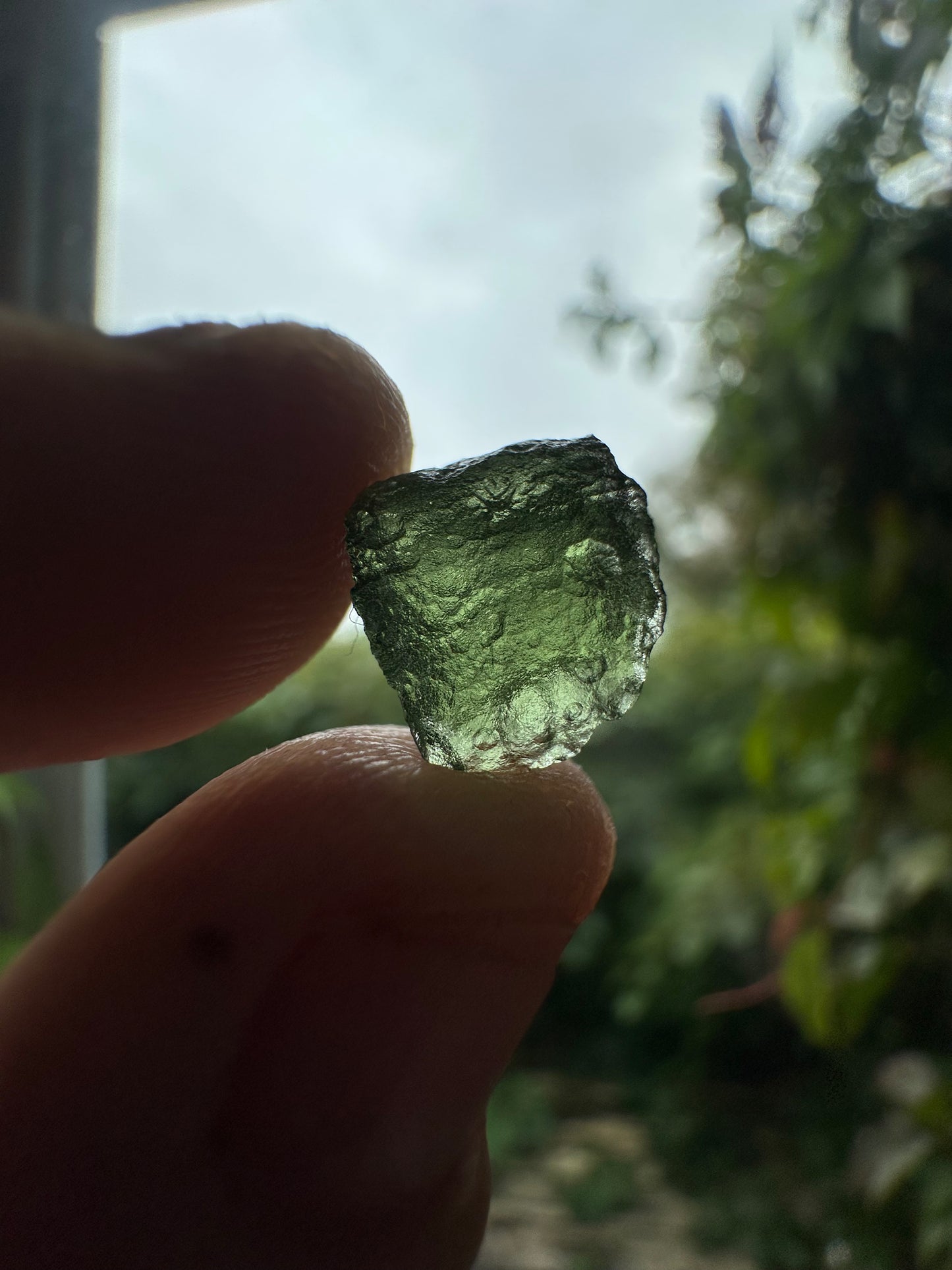 0.89g Raw Natural Moldavite