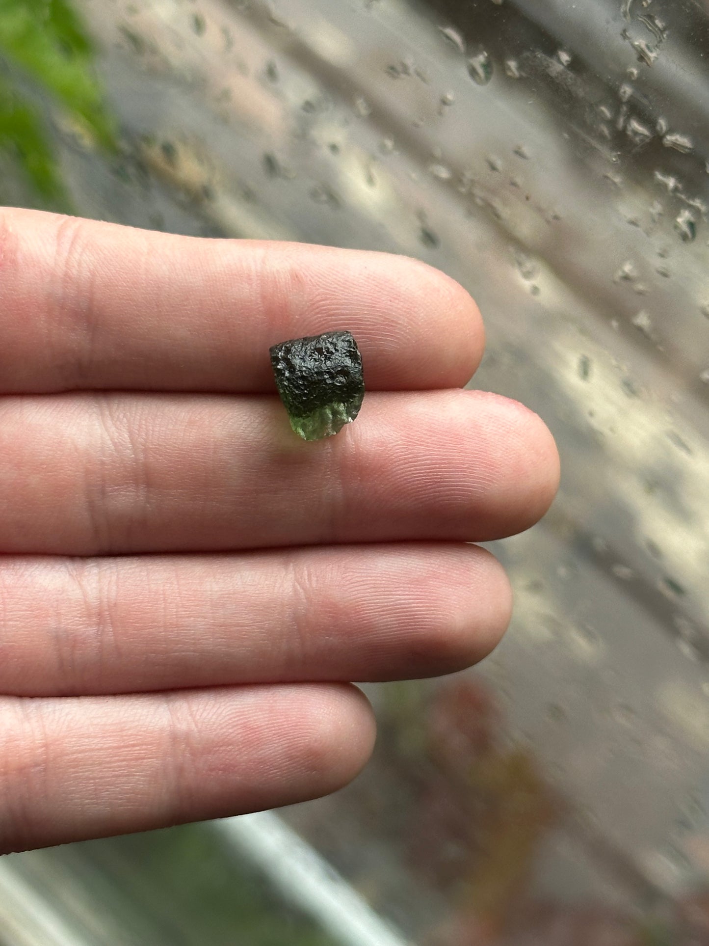 0.89g Raw Natural Moldavite