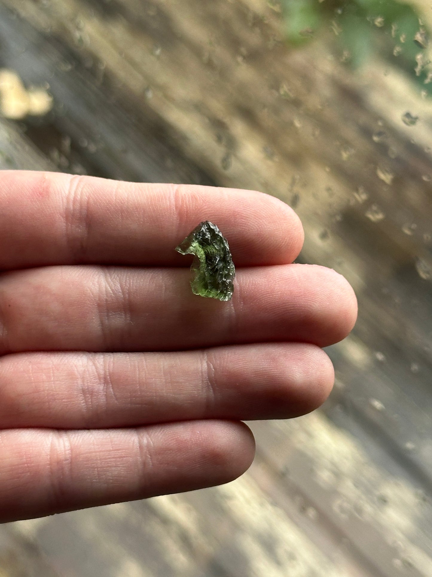 0.84g Raw Natural Moldavite