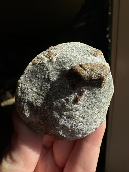 138.2g Rare “St. Andrew’s Cross” Staurolite in Sparkling Mica Schist Matrix