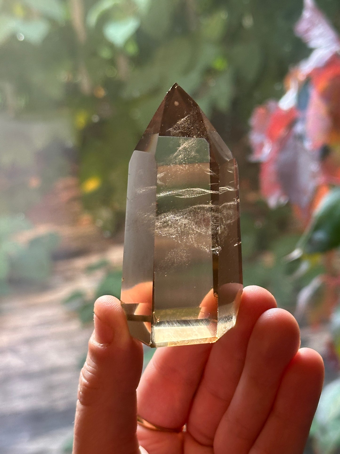 139g Smoky Citrine Quartz Tower