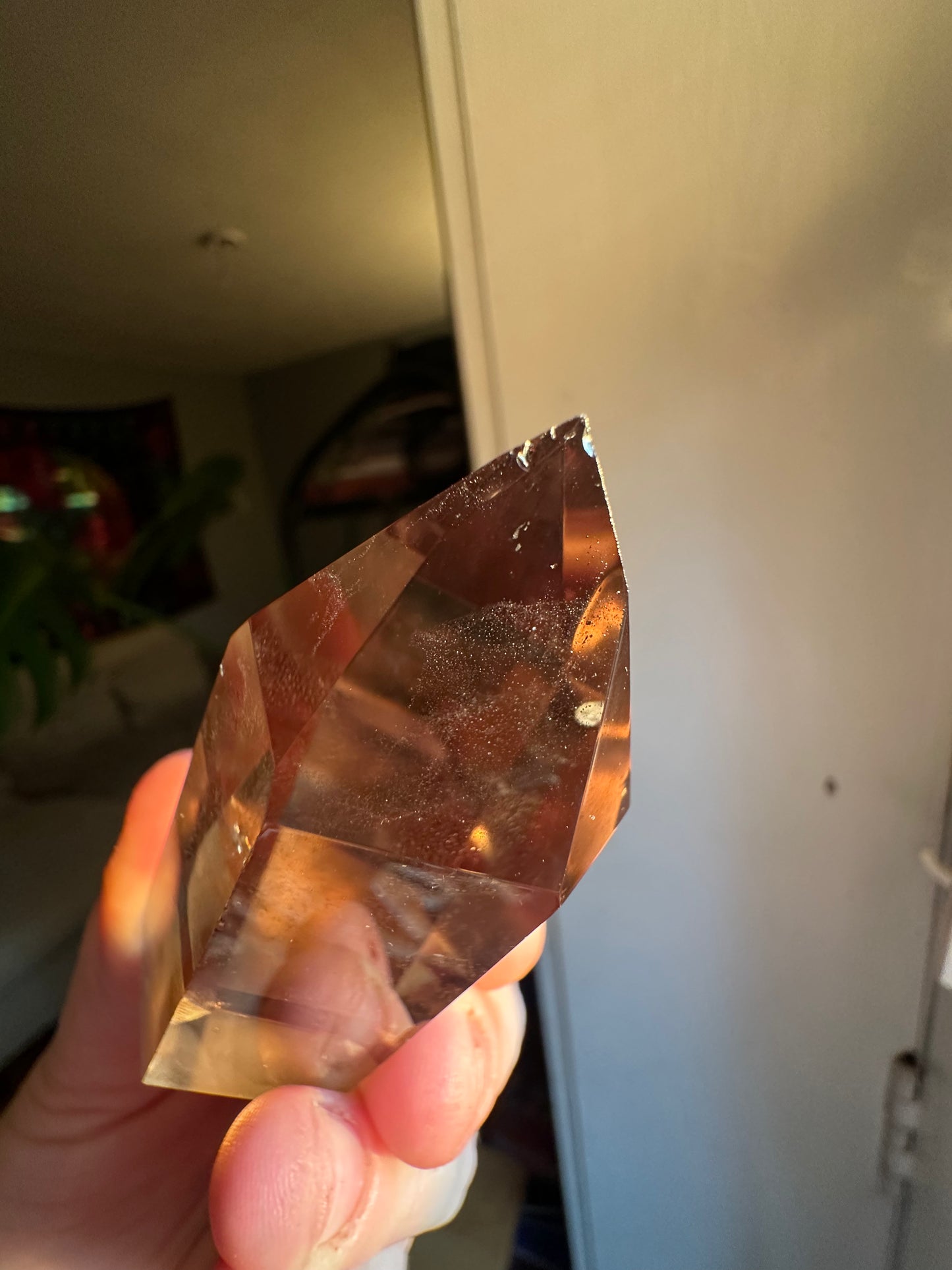 139g Smoky Citrine Quartz Tower