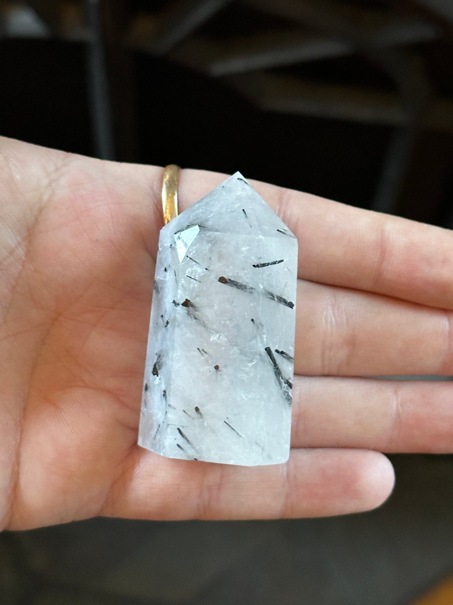 Tourmalated Quartz Tower 4