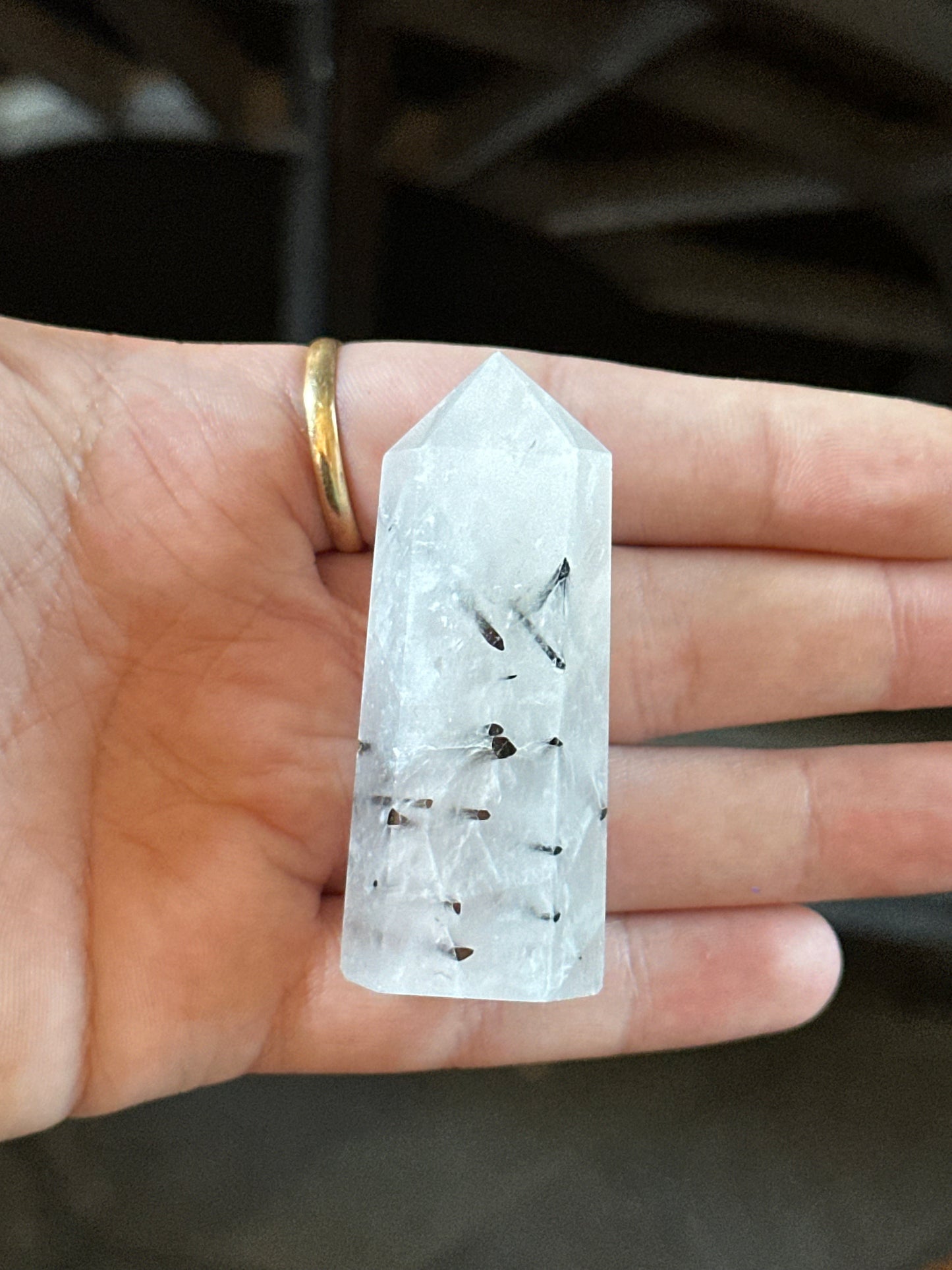 Tourmalated Quartz Tower 6