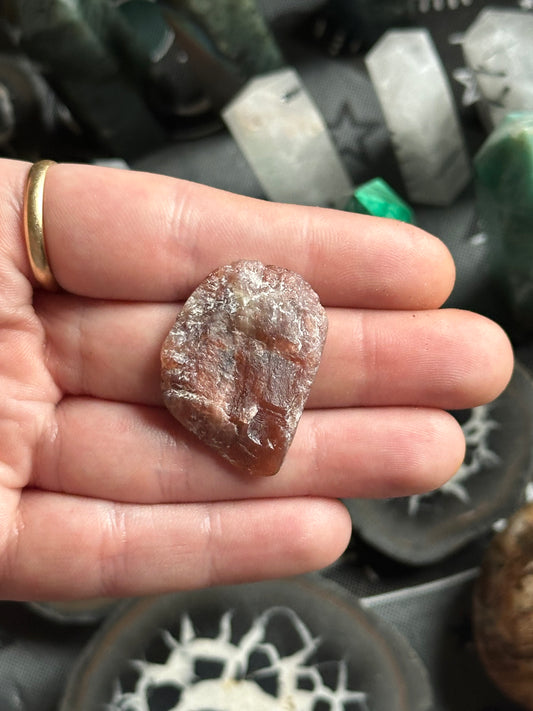 6.22g Half-Polished Purple Haze Sunstone 5