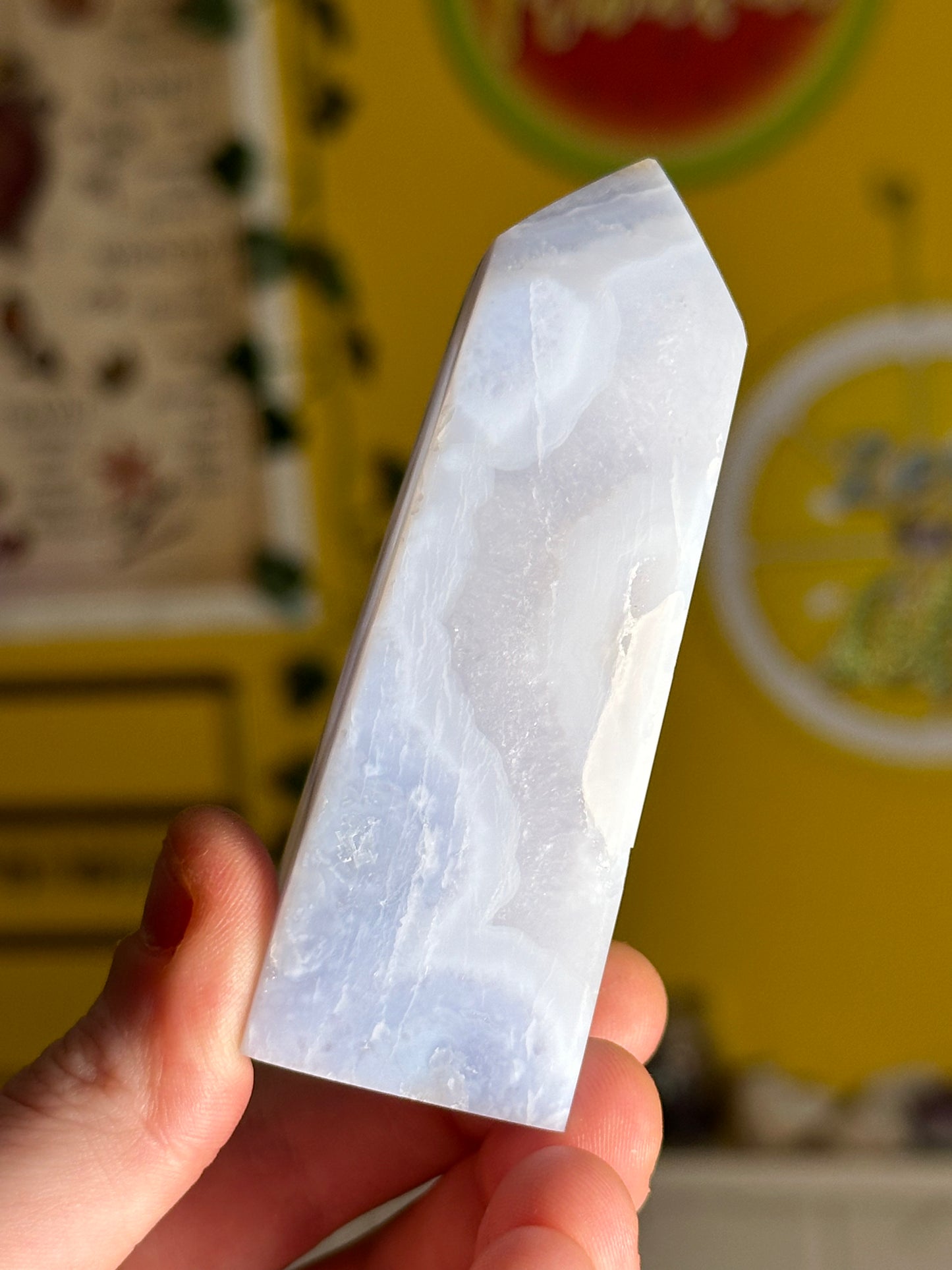 Blue Lace Agate Tower 4