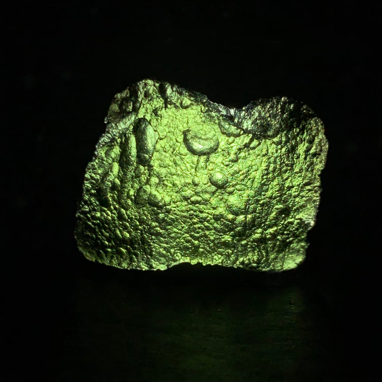 Raw Moldavite, Tektites, and Meteorites