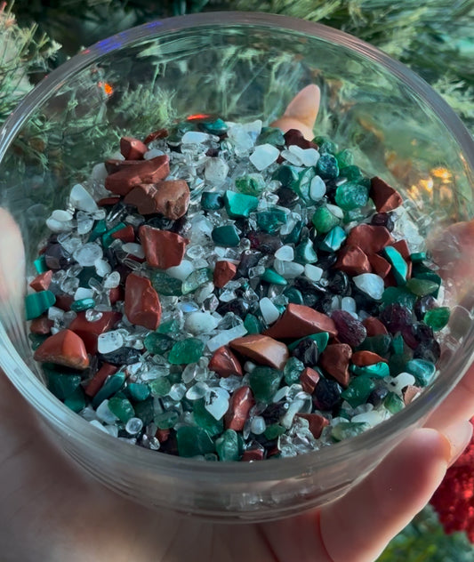 Festive Holiday Crystal Confetti