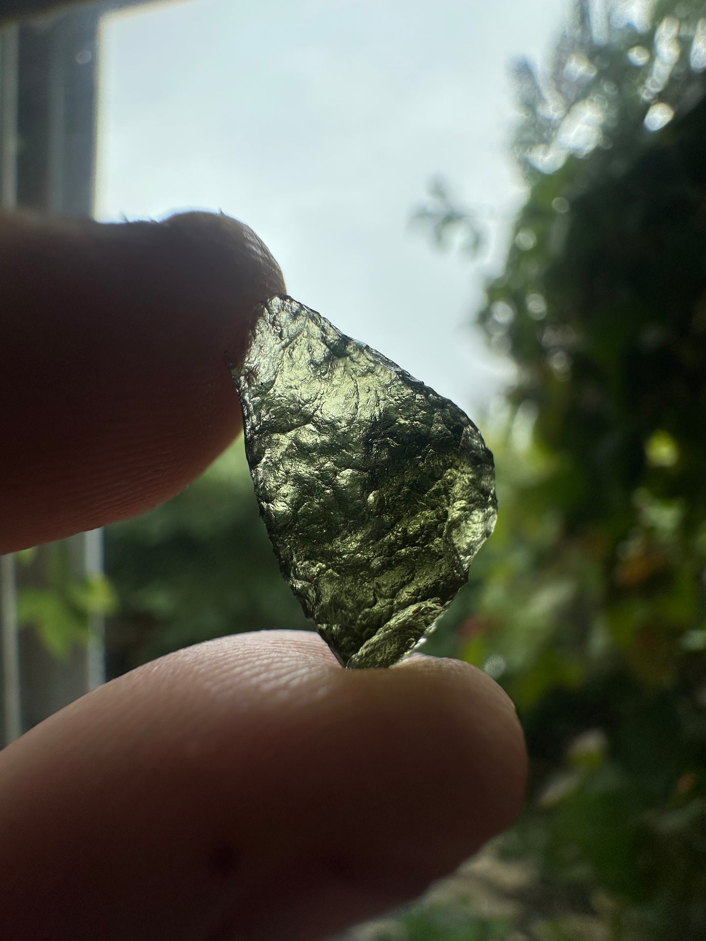 0.88g Raw Natural Moldavite