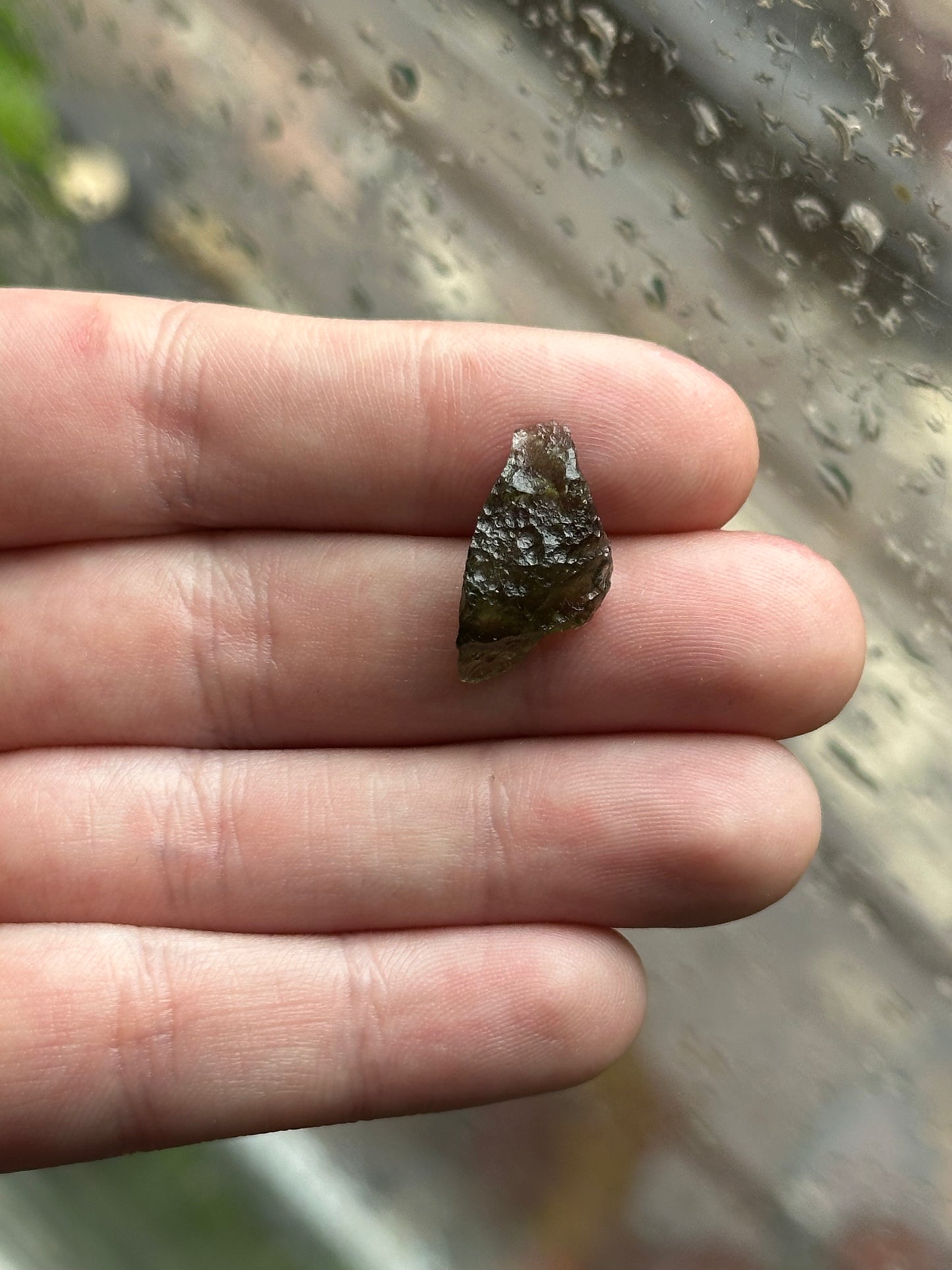 0.88g Raw Natural Moldavite