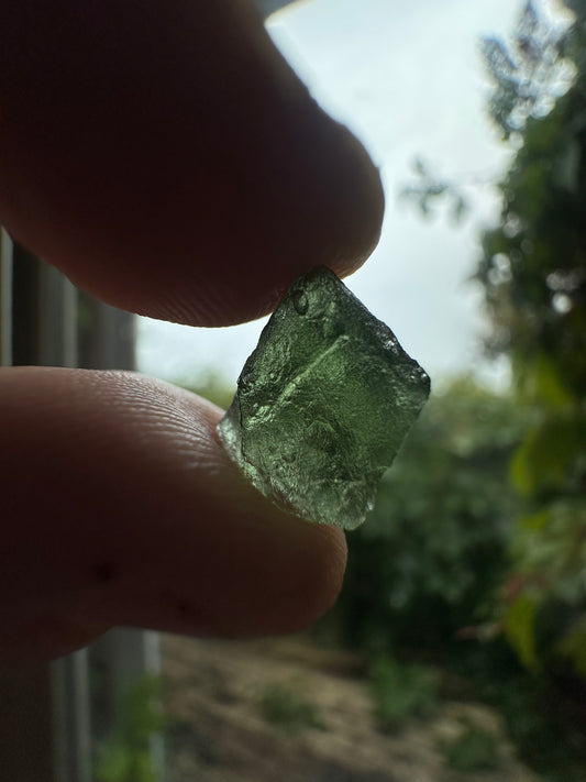 0.91g Raw Natural Moldavite