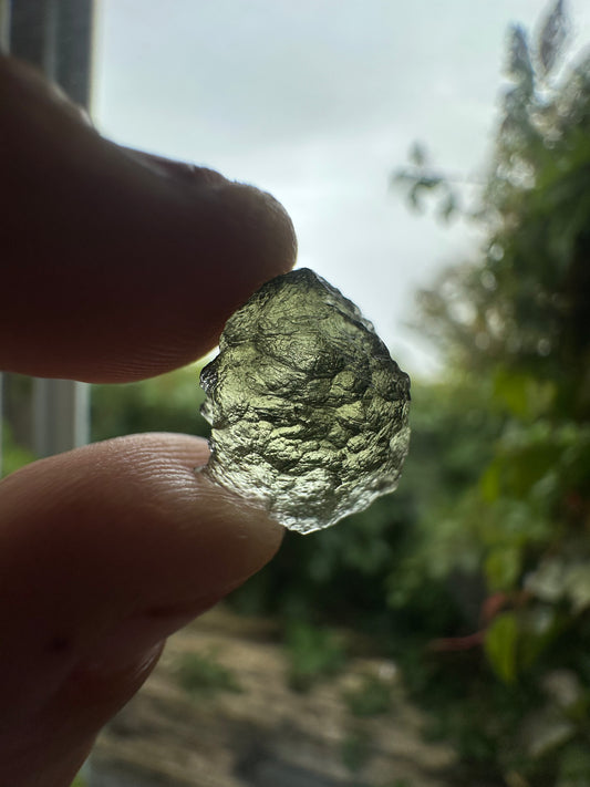 0.87g Raw Natural Moldavite