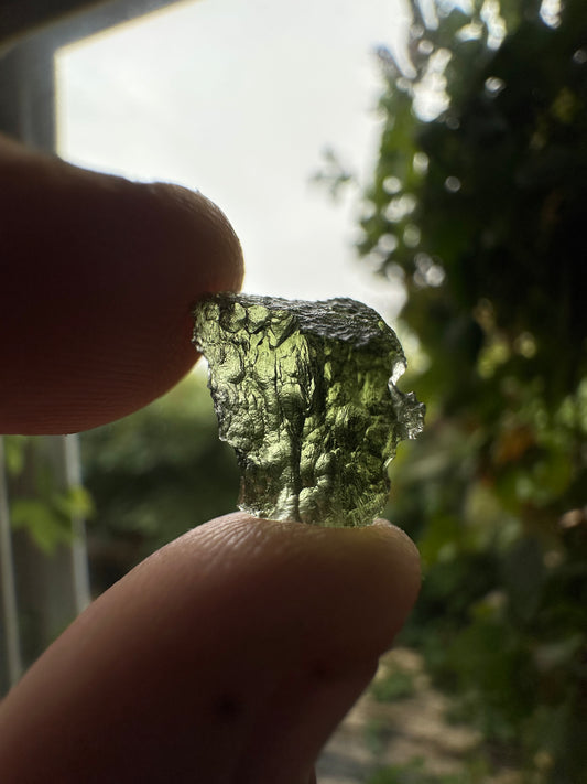 0.86g Raw Natural Moldavite