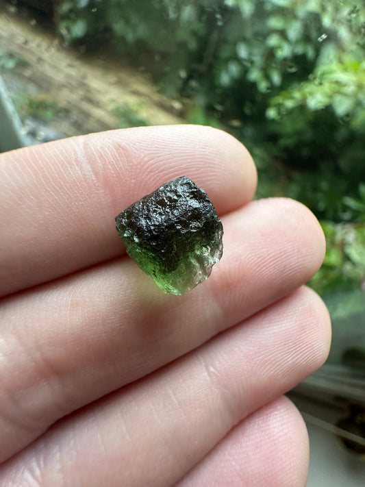 0.89g Raw Natural Moldavite