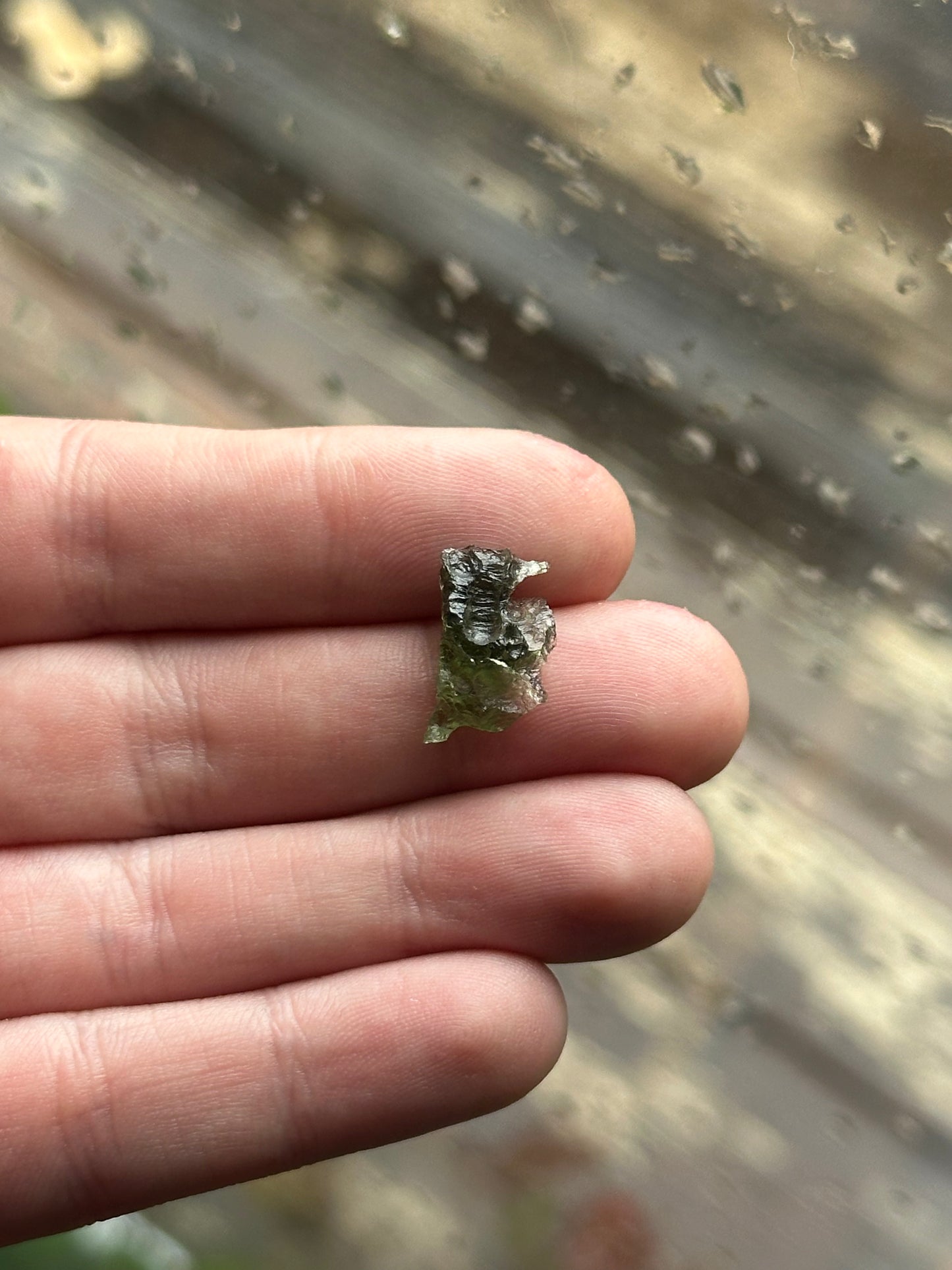 0.80g Raw Natural Moldavite