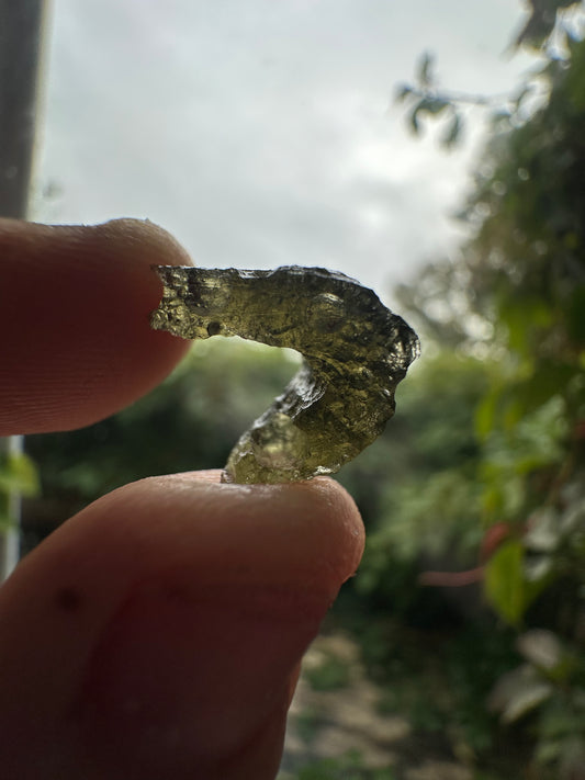 0.99g Raw Natural Moldavite