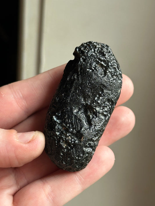 55.44g Raw Natural Indochinite Black Tektite