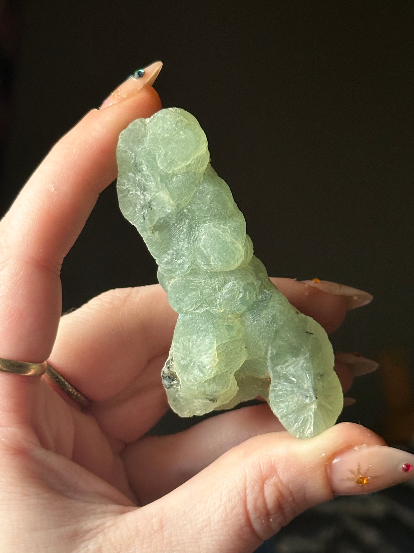 63g Raw Botryoidal Prehnite Specimen