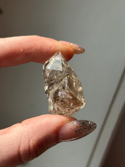 20.96g Raw Natural Herkimer Diamond Quartz Crystal 6