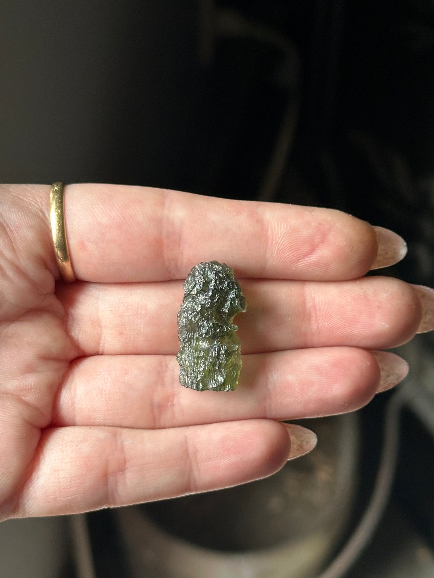 3.75g Raw Natural Moldavite