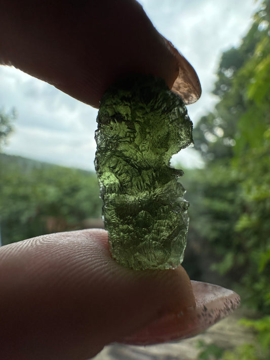 3.75g Raw Natural Moldavite