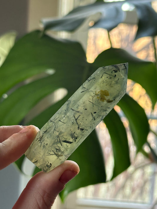 Prehnite with Epidote Tower 2