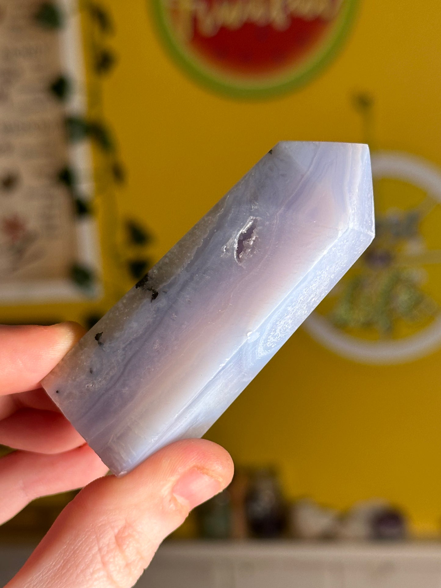 Blue Lace Agate Tower 3