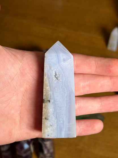 Blue Lace Agate Tower 3