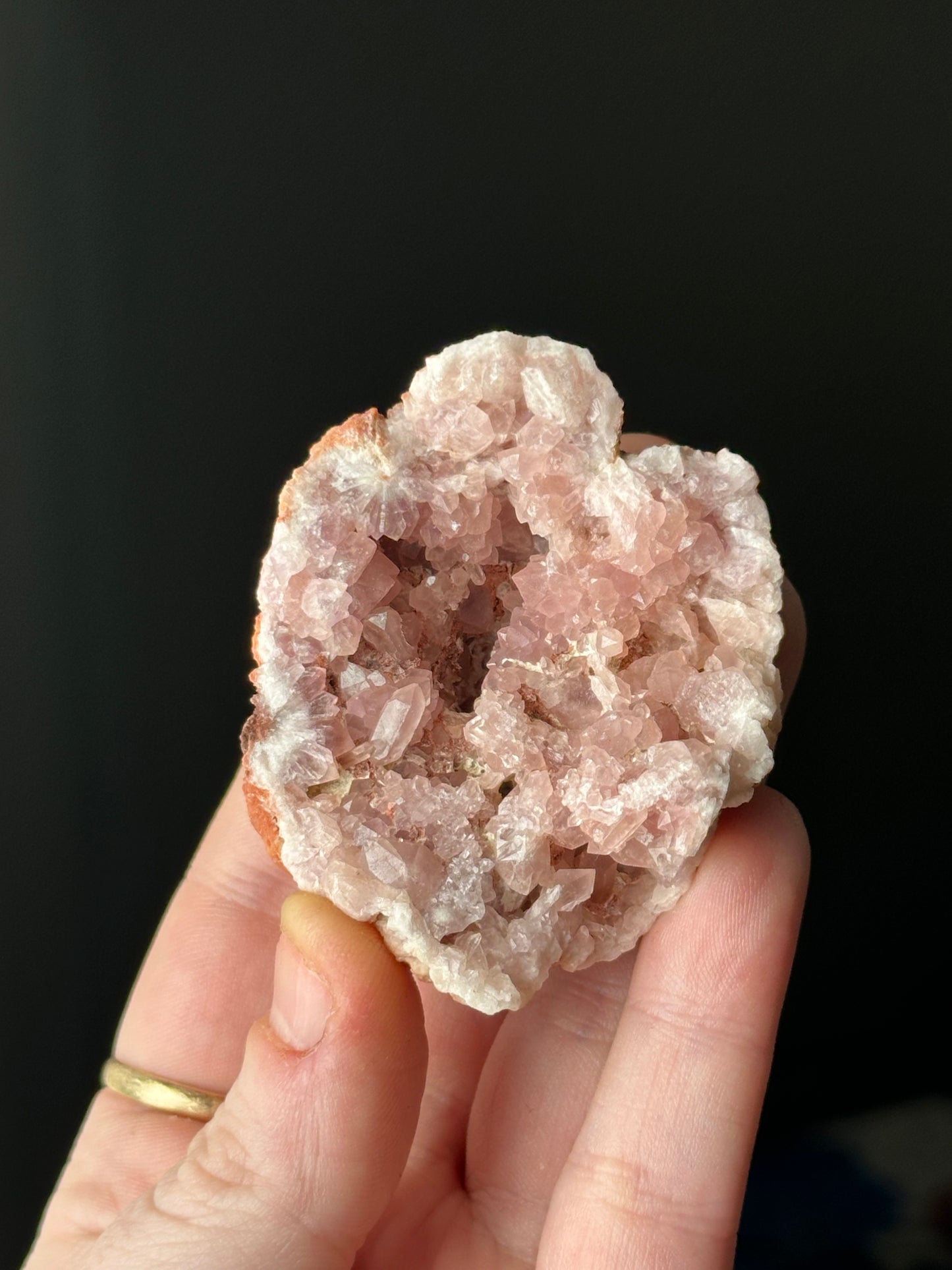 Pink Amethyst Crystal Geode 2