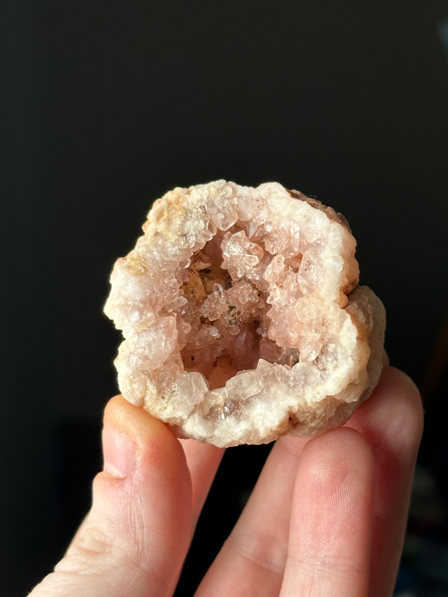 Pink Amethyst Crystal Geode 3