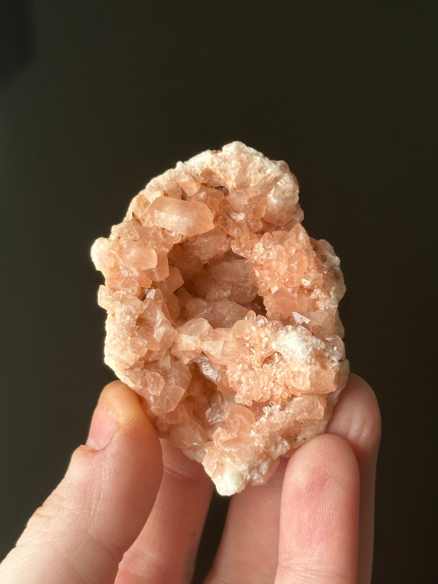 Pink Amethyst Crystal Geode 4