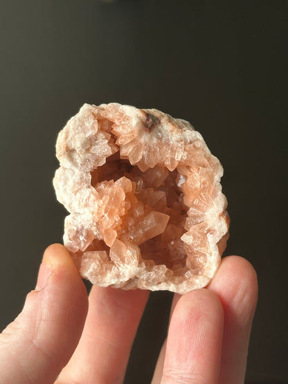 Pink Amethyst Crystal Geode 6