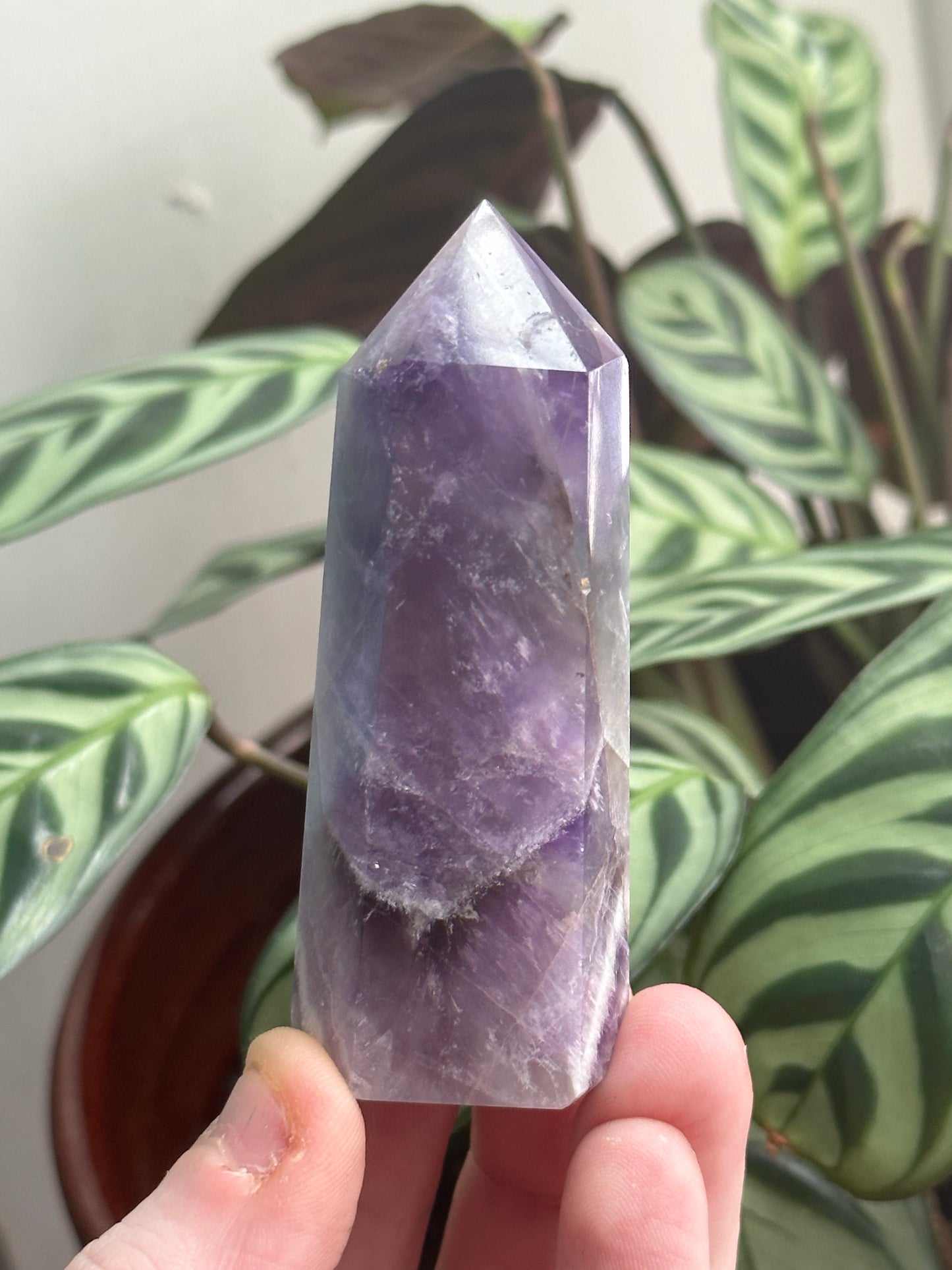 78g Dream Amethyst Standing Point Tower